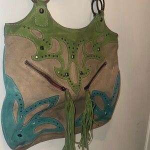 Guess suede purse